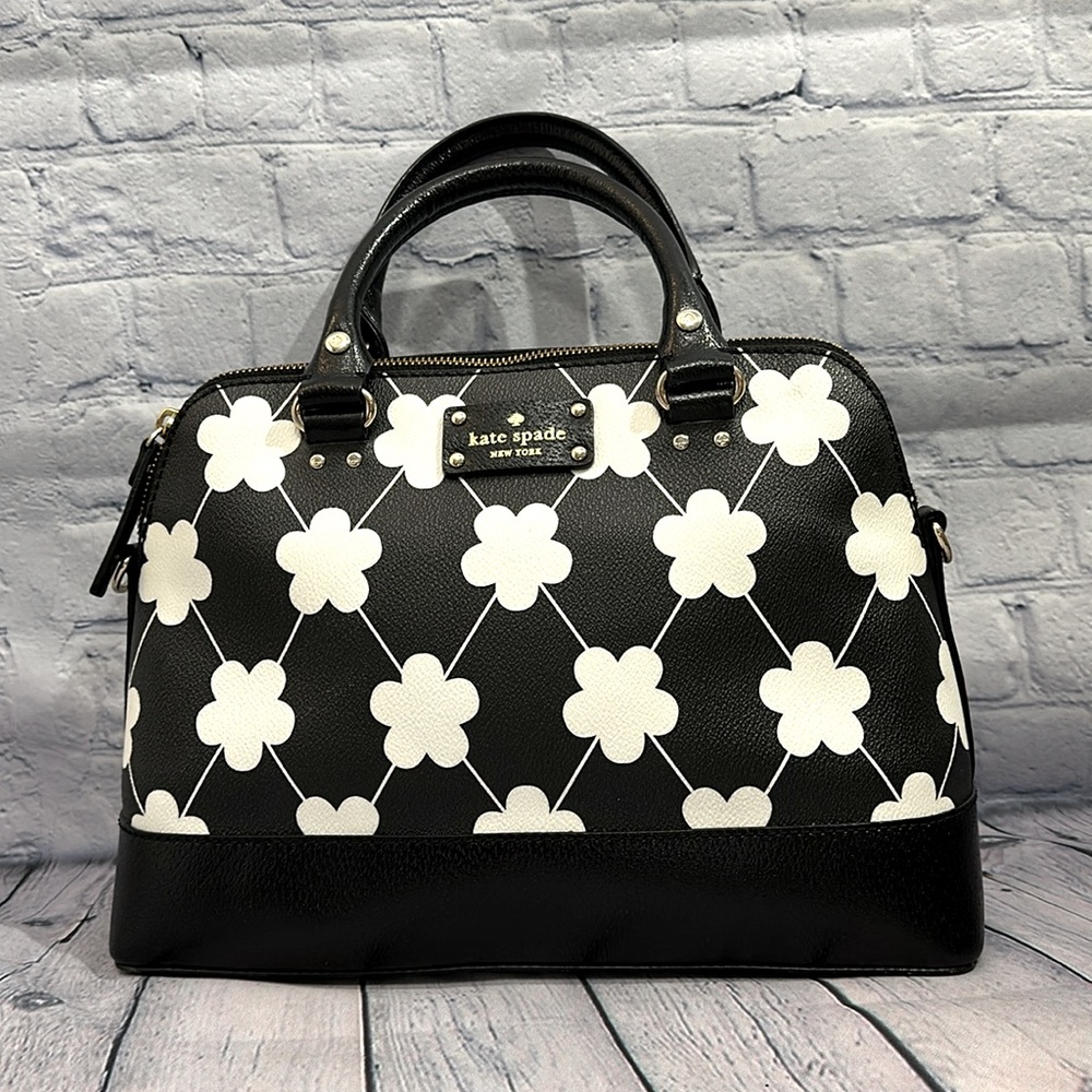 EUC - Kate Spade New York Floral Handle Bag
